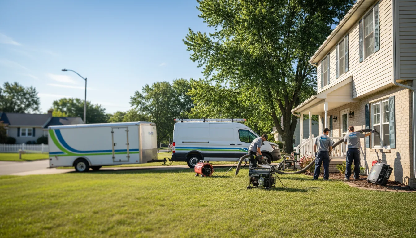 Flooded Basement Restoration And Cleanup With Repair in Culbertson, MT near me